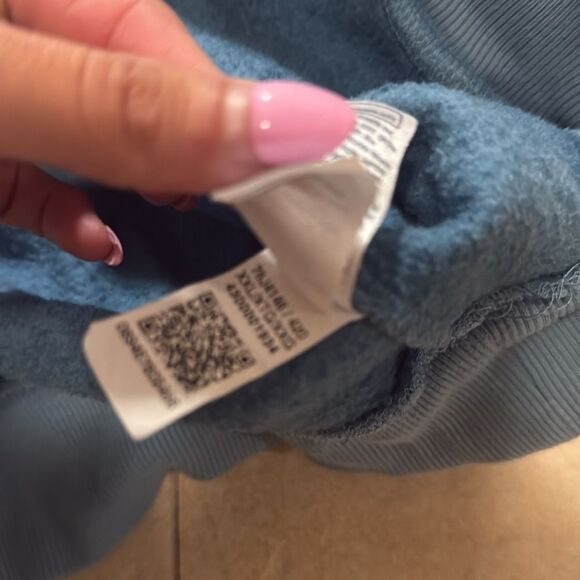 Tommy Hilfiger Light Blue Pullover Hoodie Mens XXL - Light Blue Sweatshirt - Picture 4 of 4